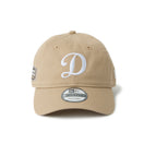 9TWENTY ロサンゼルス・ドジャース プラクティスロゴ MLB Side Patch キャメル | NEW ERA ニューエラ公式オンラインストア