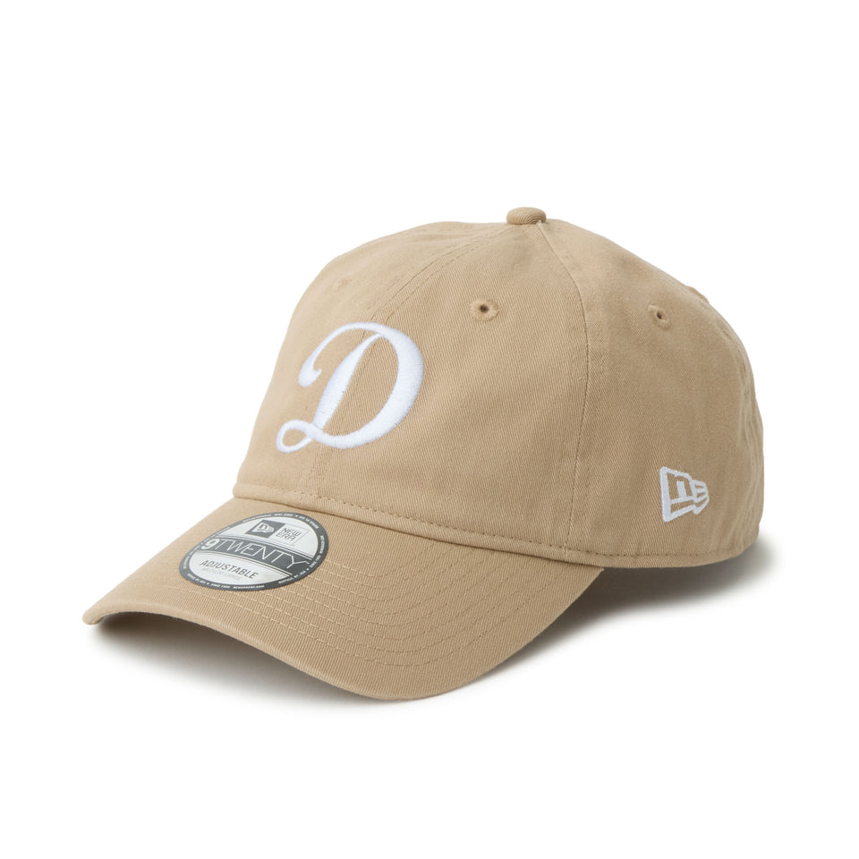 9TWENTY ロサンゼルス・ドジャース プラクティスロゴ MLB Side Patch キャメル | NEW ERA ニューエラ公式オンラインストア