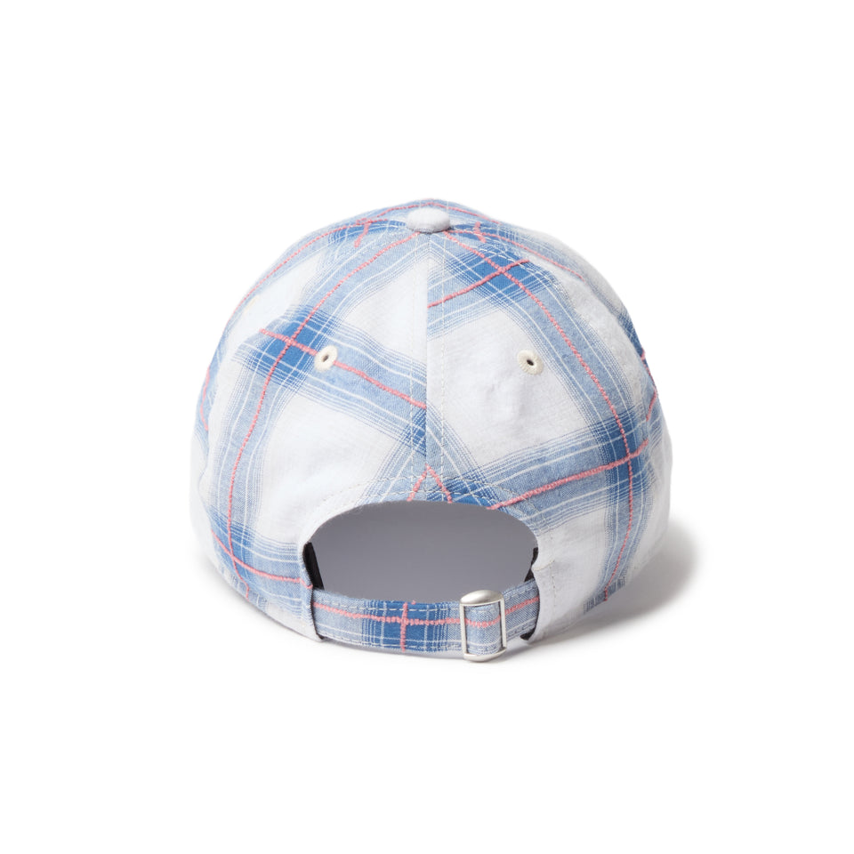 9TWENTY ロサンゼルス・ドジャース Ombre Plaid オンブレチェック ブルー | NEW ERA ニューエラ公式オンラインストア