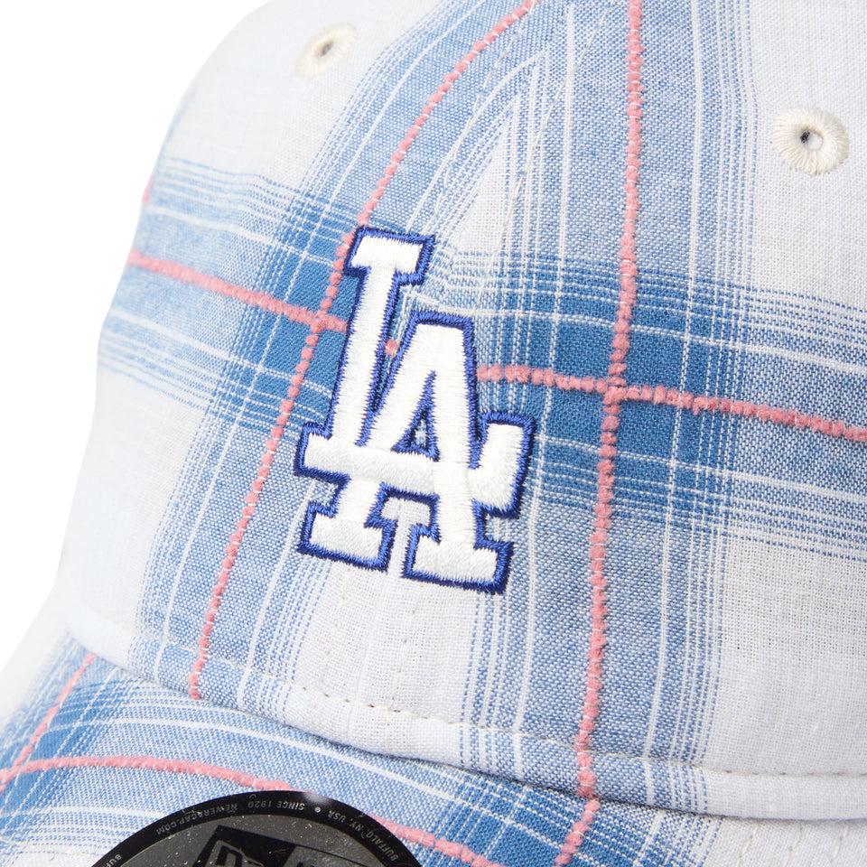 9TWENTY ロサンゼルス・ドジャース Ombre Plaid オンブレチェック ブルー | NEW ERA ニューエラ公式オンラインストア