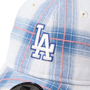 9TWENTY ロサンゼルス・ドジャース Ombre Plaid オンブレチェック ブルー | NEW ERA ニューエラ公式オンラインストア