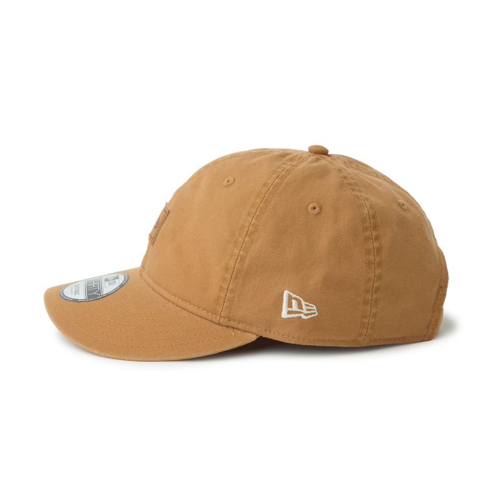 9THIRTY フラッグロゴ ウーブンパッチ Washed Duck ライトブロンズ | NEW ERA ニューエラ公式オンラインストア