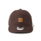 9THIRTY フラッグロゴ ウーブンパッチ Washed Duck ブラウンスエード | NEW ERA ニューエラ公式オンラインストア