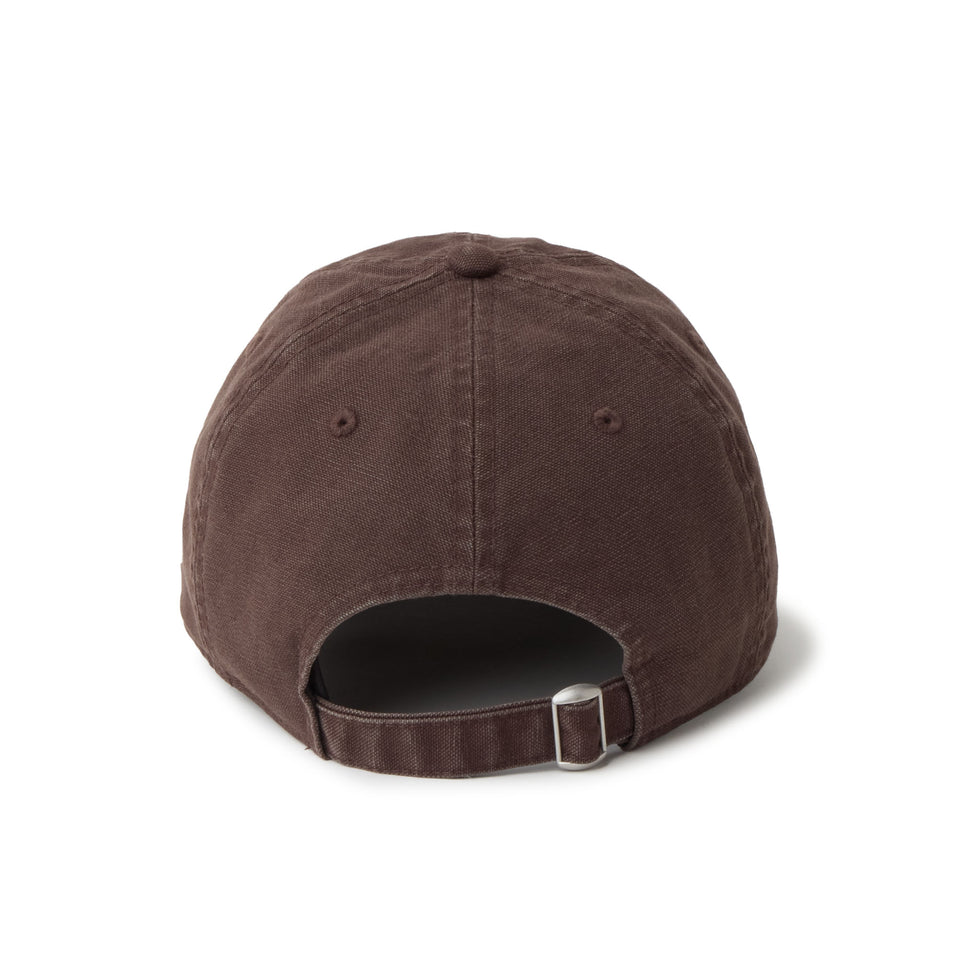 9THIRTY フラッグロゴ ウーブンパッチ Washed Duck ブラウンスエード | NEW ERA ニューエラ公式オンラインストア