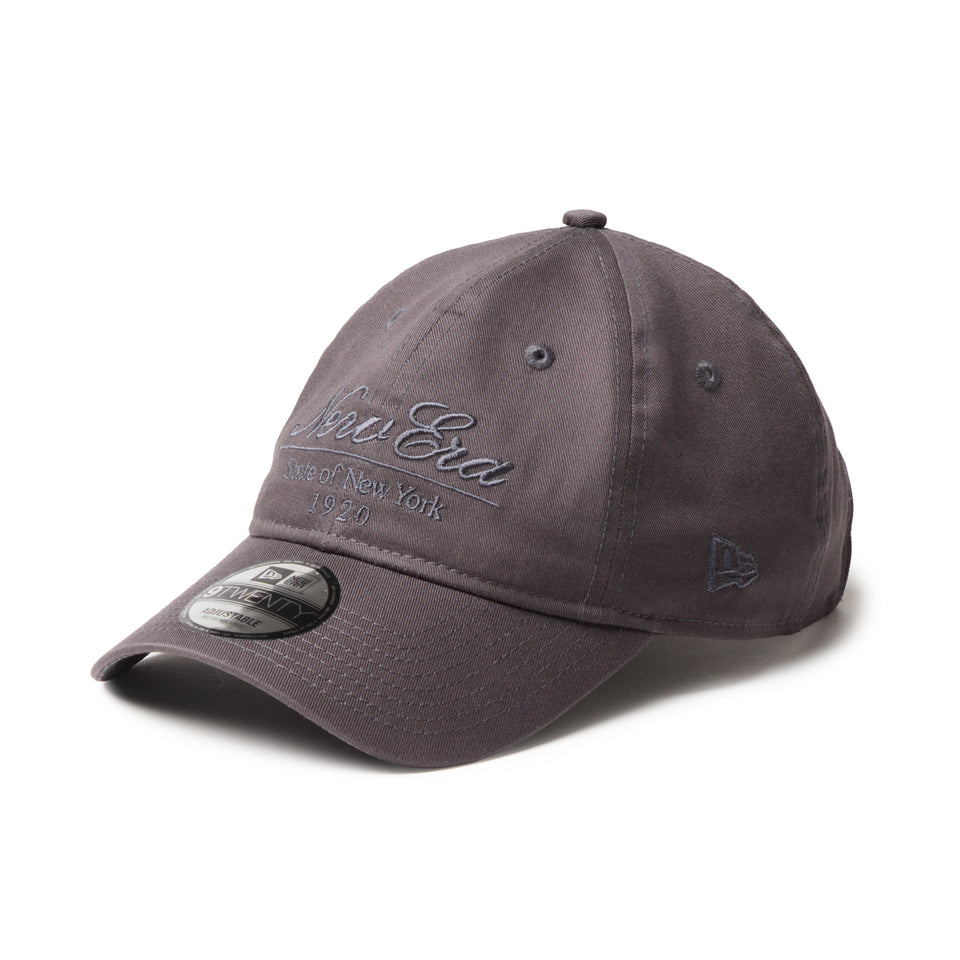 9TWENTY クロスストラップ Script Tonal Logo グレー | NEW ERA ニューエラ公式オンラインストア