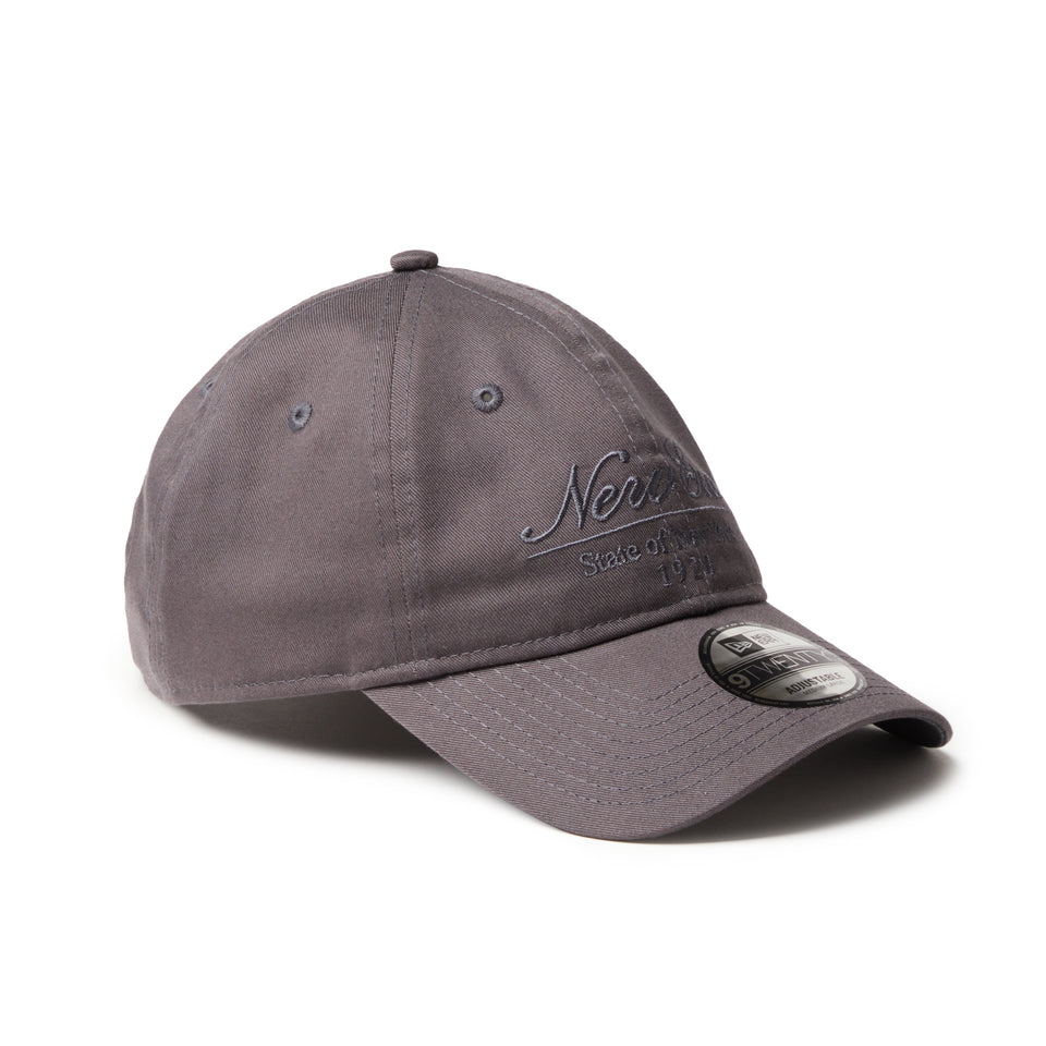 9TWENTY クロスストラップ Script Tonal Logo グレー | NEW ERA ニューエラ公式オンラインストア