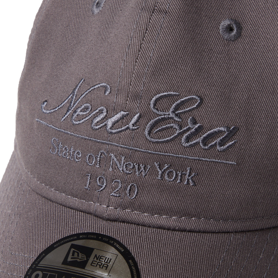 9TWENTY クロスストラップ Script Tonal Logo グレー | NEW ERA ニューエラ公式オンラインストア