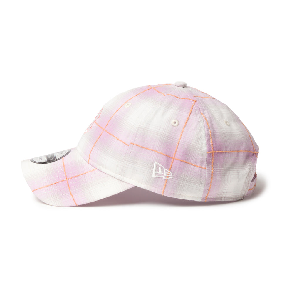 9TWENTY ボストン・レッドソックス Ombre Plaid オンブレチェック ピンク | NEW ERA ニューエラ公式オンラインストア