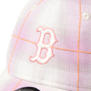 9TWENTY ボストン・レッドソックス Ombre Plaid オンブレチェック ピンク | NEW ERA ニューエラ公式オンラインストア