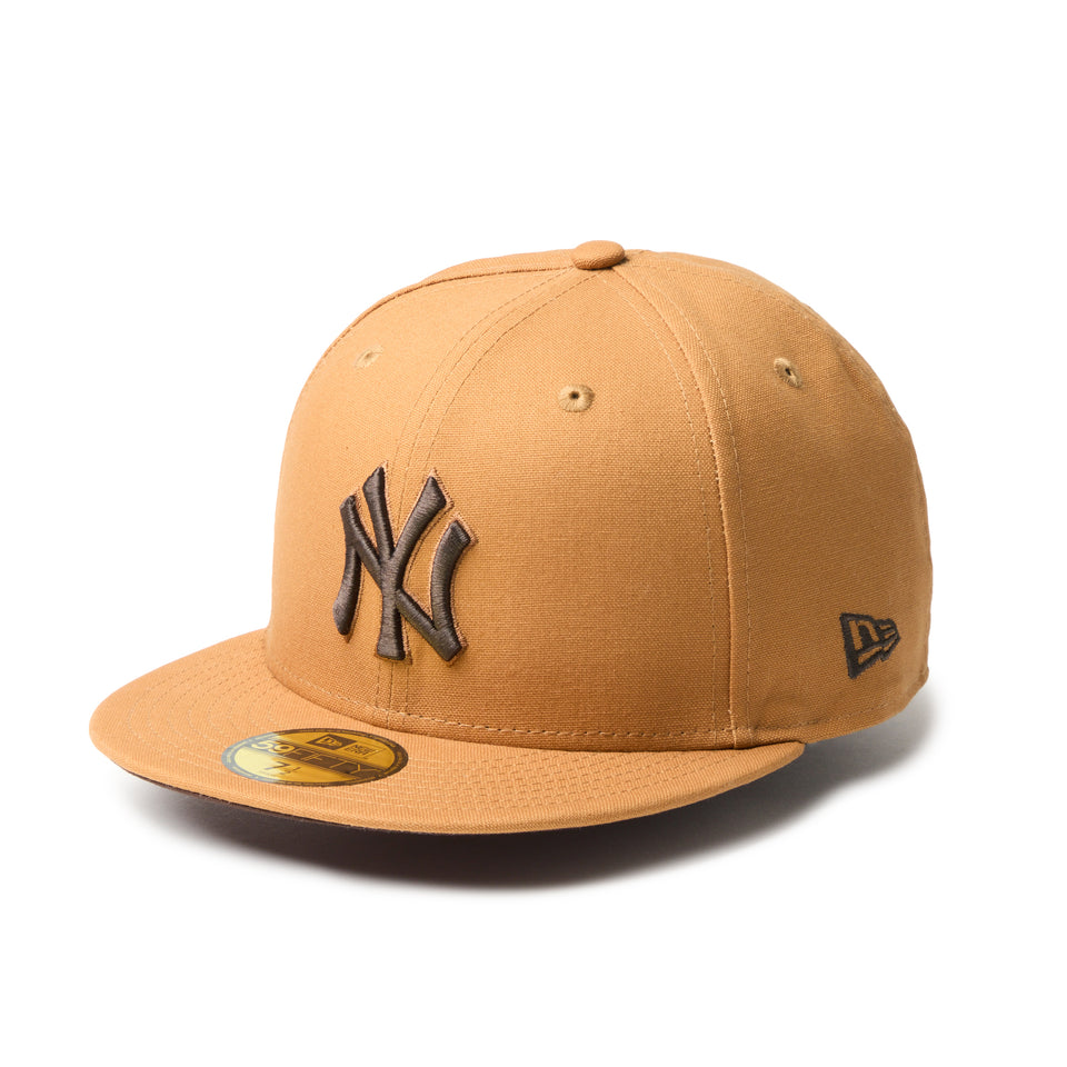 59FIFTY ニューヨーク・ヤンキース MLB Duck Canvas ライトブロンズ | NEW ERA ニューエラ公式オンラインストア