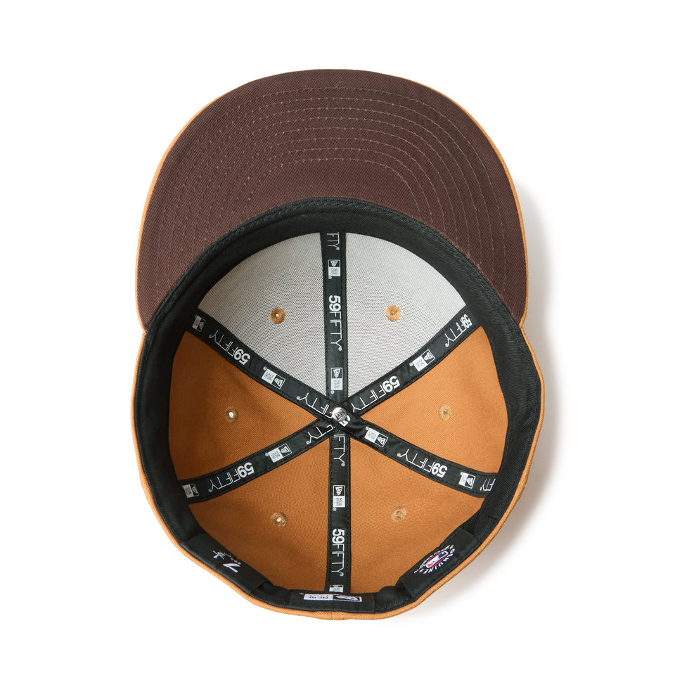 59FIFTY ニューヨーク・ヤンキース MLB Duck Canvas ライトブロンズ | NEW ERA ニューエラ公式オンラインストア