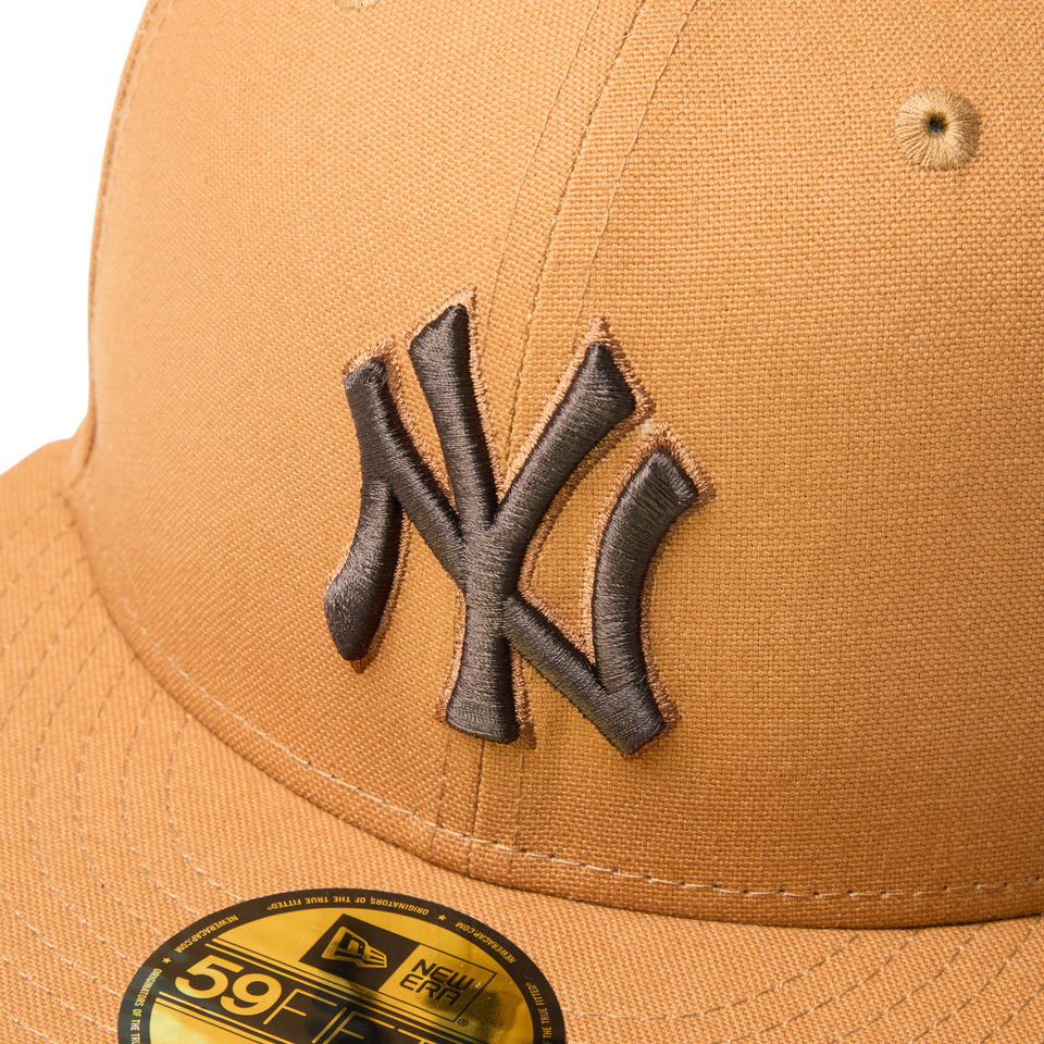 59FIFTY ニューヨーク・ヤンキース MLB Duck Canvas ライトブロンズ | NEW ERA ニューエラ公式オンラインストア
