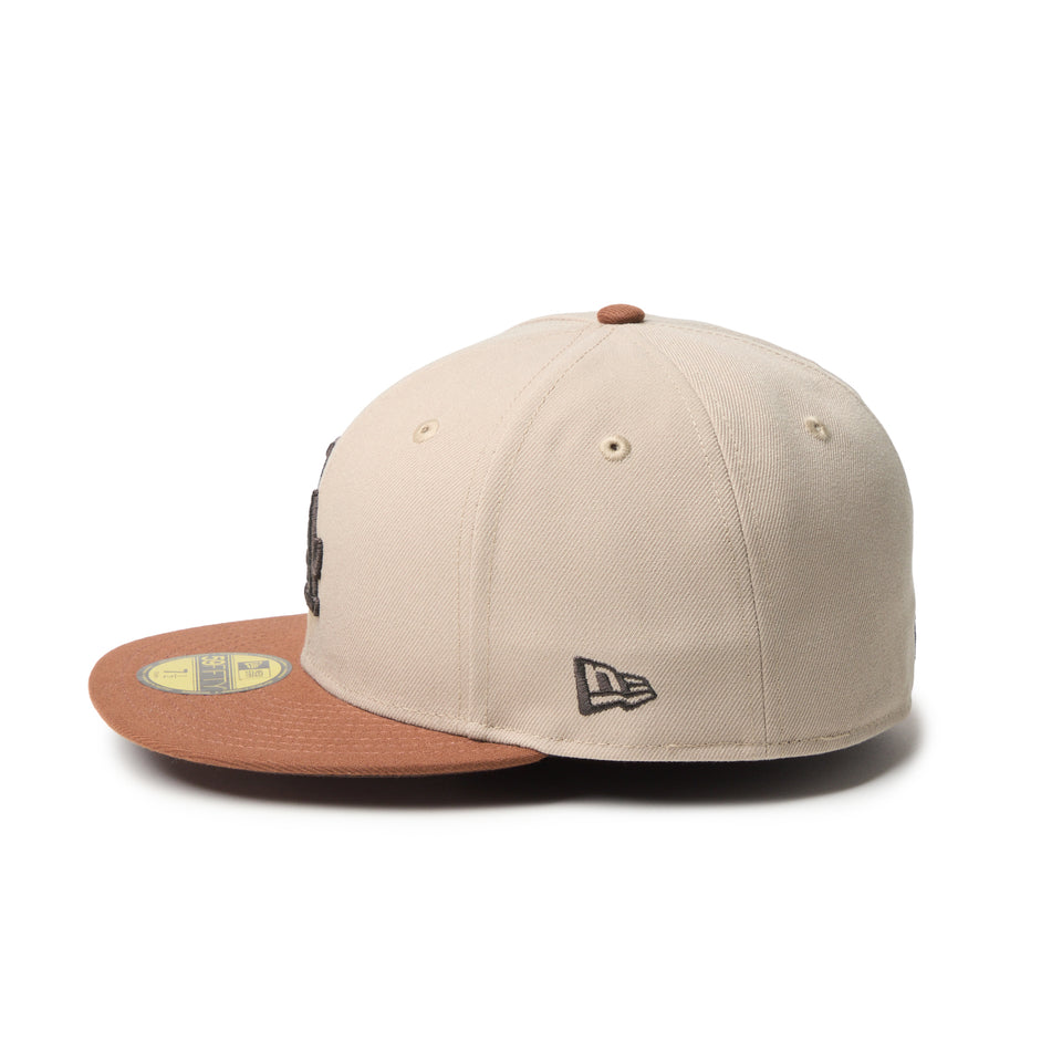59FIFTY Mocha Mousse ロサンゼルス・ドジャース アッシュブラウン/ティラミス | NEW ERA ニューエラ公式オンラインストア