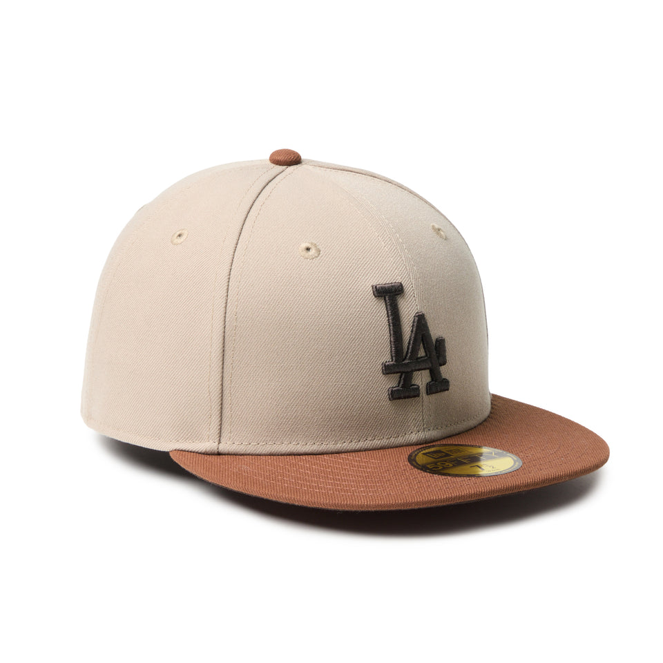 59FIFTY Mocha Mousse ロサンゼルス・ドジャース アッシュブラウン/ティラミス | NEW ERA ニューエラ公式オンラインストア