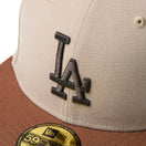59FIFTY Mocha Mousse ロサンゼルス・ドジャース アッシュブラウン/ティラミス | NEW ERA ニューエラ公式オンラインストア