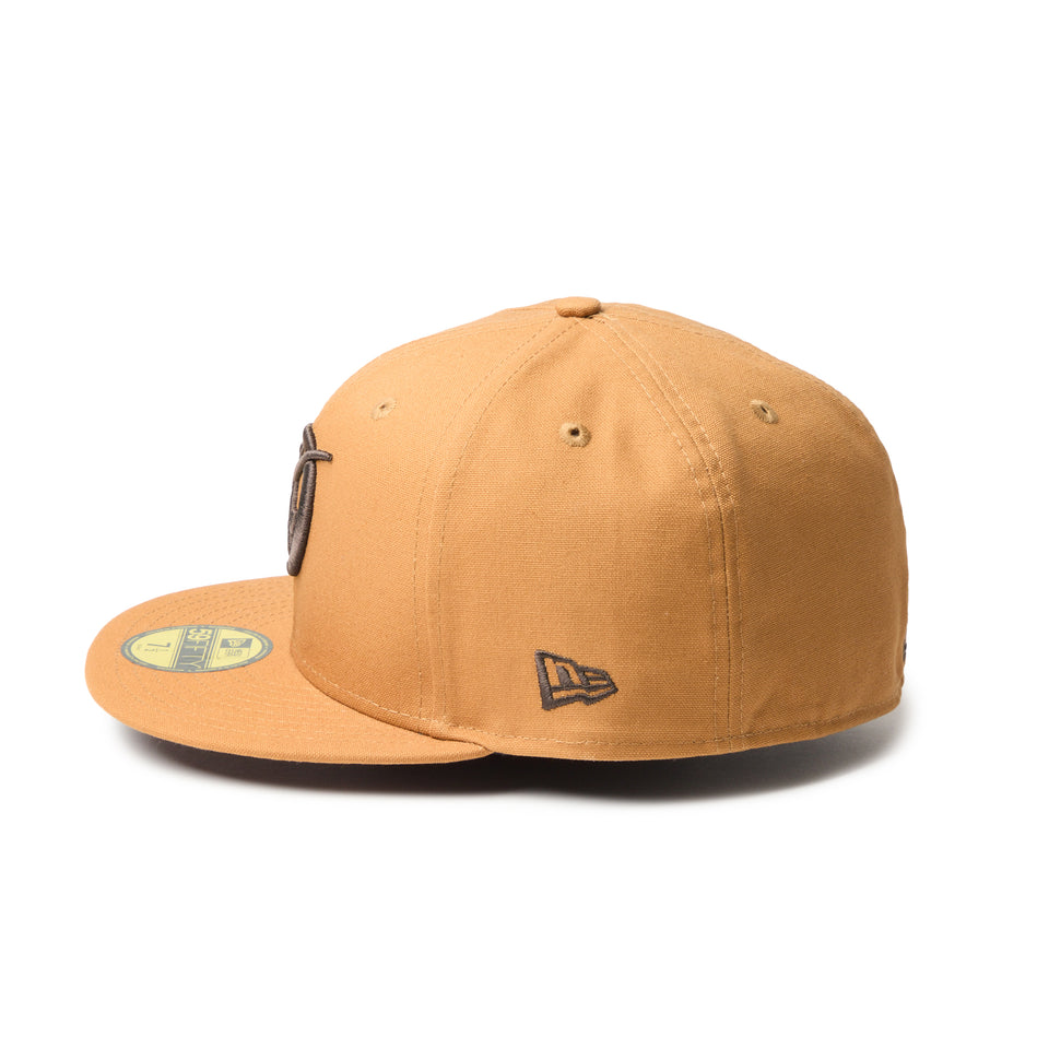 59FIFTY ロサンゼルス・ドジャース シティーコネクトロゴ MLB Duck Canvas ライトブロンズ | NEW ERA ニューエラ公式オンラインストア