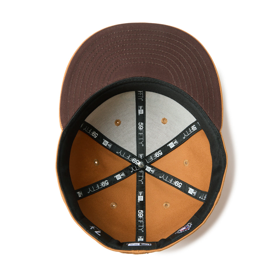 59FIFTY ロサンゼルス・ドジャース シティーコネクトロゴ MLB Duck Canvas ライトブロンズ | NEW ERA ニューエラ公式オンラインストア