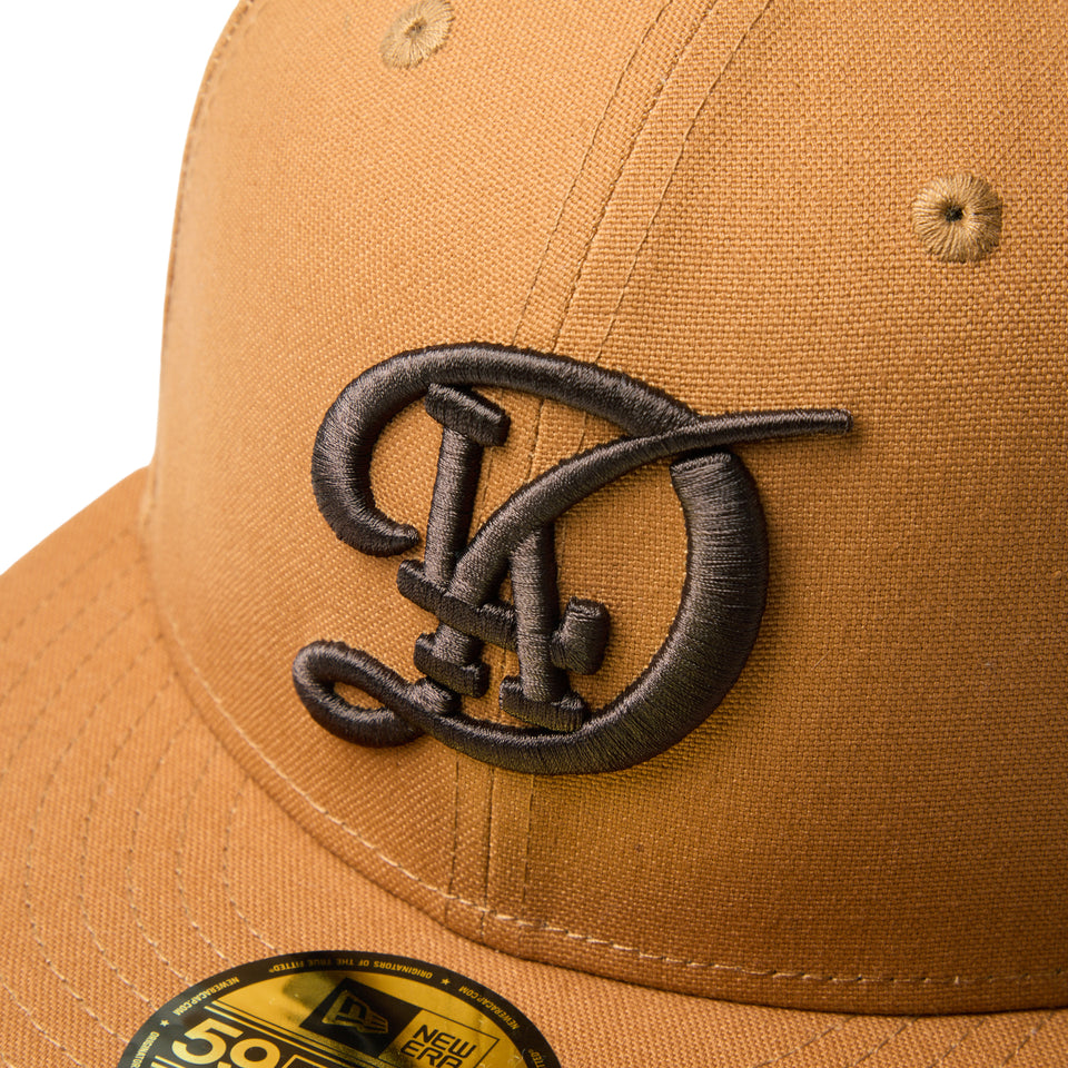 59FIFTY ロサンゼルス・ドジャース シティーコネクトロゴ MLB Duck Canvas ライトブロンズ | NEW ERA ニューエラ公式オンラインストア