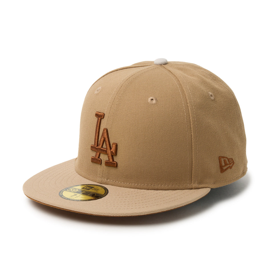 59FIFTY MLB Camoflage Color ロサンゼルス・ドジャース カーキ/キャメル/ストーン | NEW ERA ニューエラ公式オンラインストア