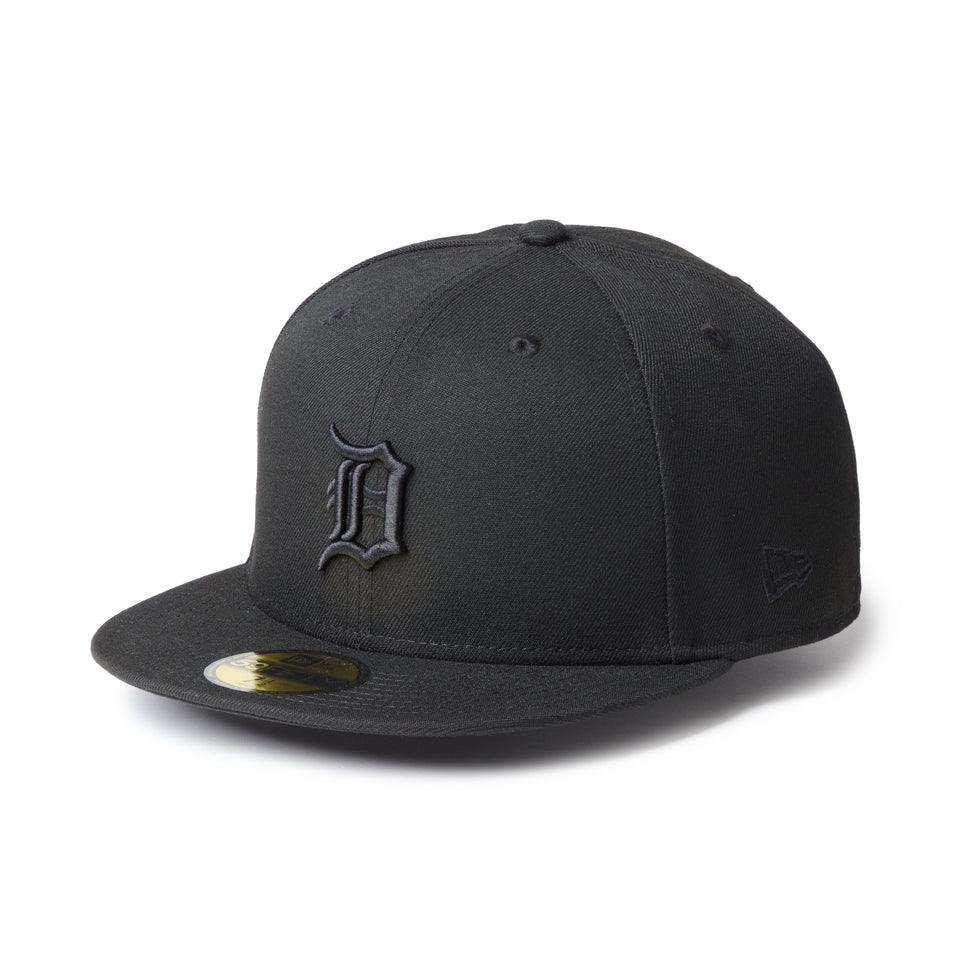 59FIFTY デトロイト・タイガース MLB Black on Black ブラック | NEW ERA ニューエラ公式オンラインストア