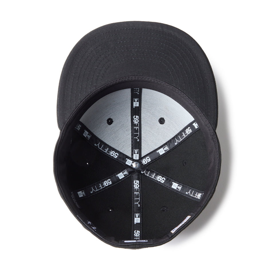 59FIFTY デトロイト・タイガース MLB Black on Black ブラック | NEW ERA ニューエラ公式オンラインストア