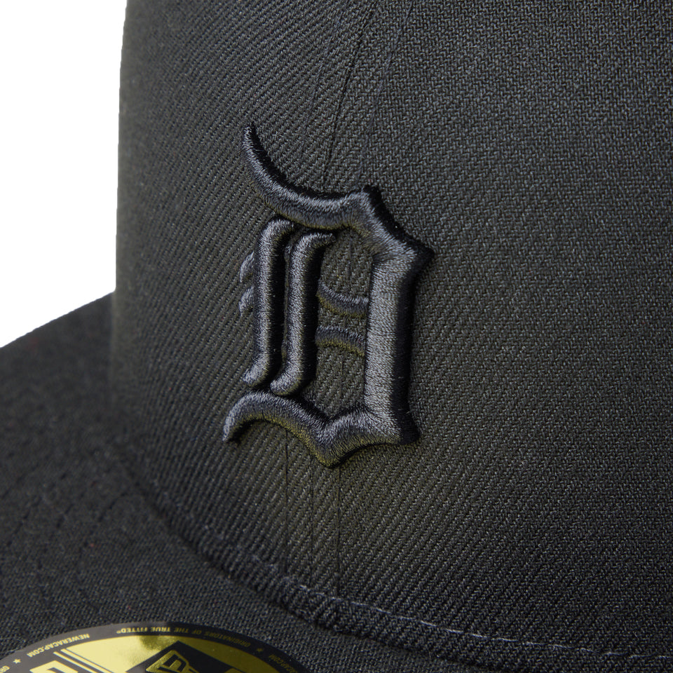 59FIFTY デトロイト・タイガース MLB Black on Black ブラック | NEW ERA ニューエラ公式オンラインストア