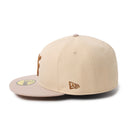 59FIFTY Mocha Mousse クラシックロゴ オーツミルク/アッシュブラウン | NEW ERA ニューエラ公式オンラインストア