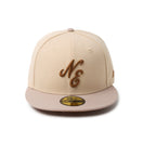 59FIFTY Mocha Mousse クラシックロゴ オーツミルク/アッシュブラウン | NEW ERA ニューエラ公式オンラインストア