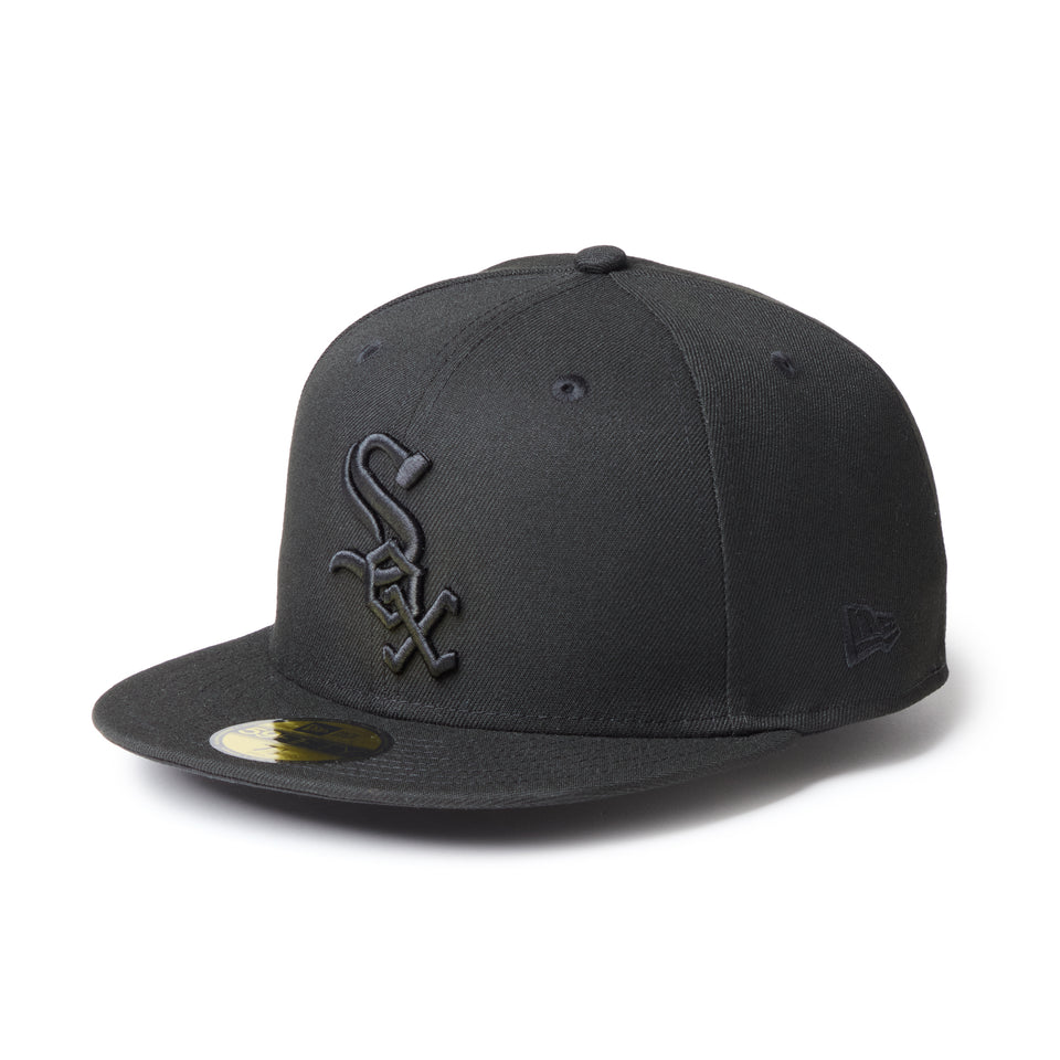 59FIFTY シカゴ・ホワイトソックス MLB Black on Black ブラック | NEW ERA ニューエラ公式オンラインストア