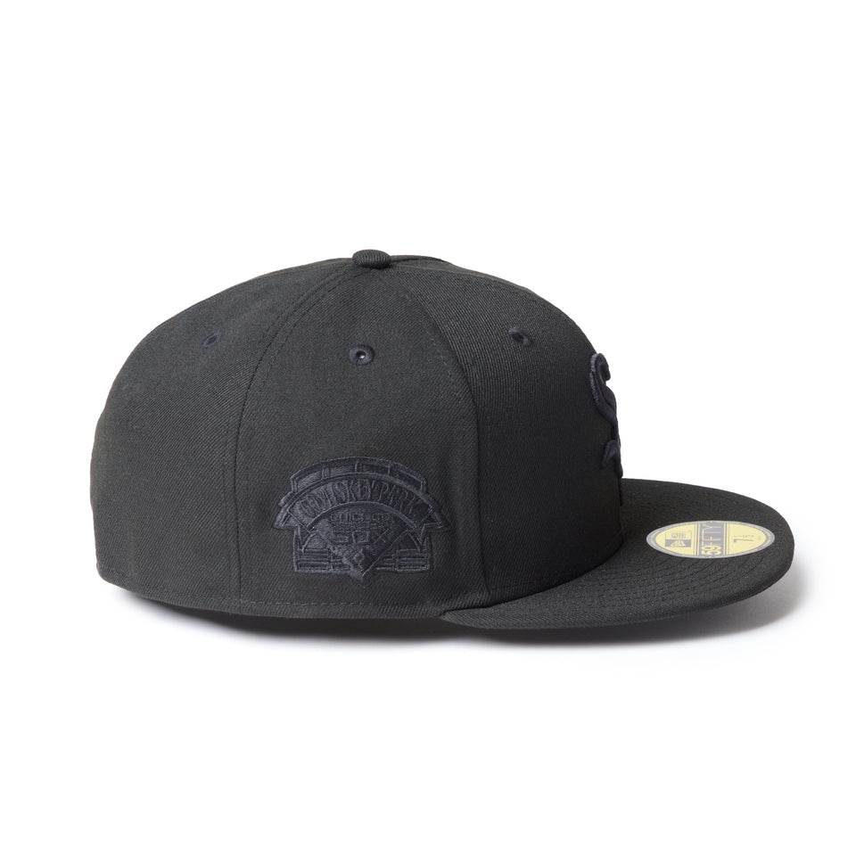 59FIFTY シカゴ・ホワイトソックス MLB Black on Black ブラック | NEW ERA ニューエラ公式オンラインストア