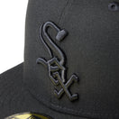 59FIFTY シカゴ・ホワイトソックス MLB Black on Black ブラック | NEW ERA ニューエラ公式オンラインストア