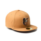 59FIFTY ボルティモア・オリオールズ MLB Duck Canvas ライトブロンズ | NEW ERA ニューエラ公式オンラインストア