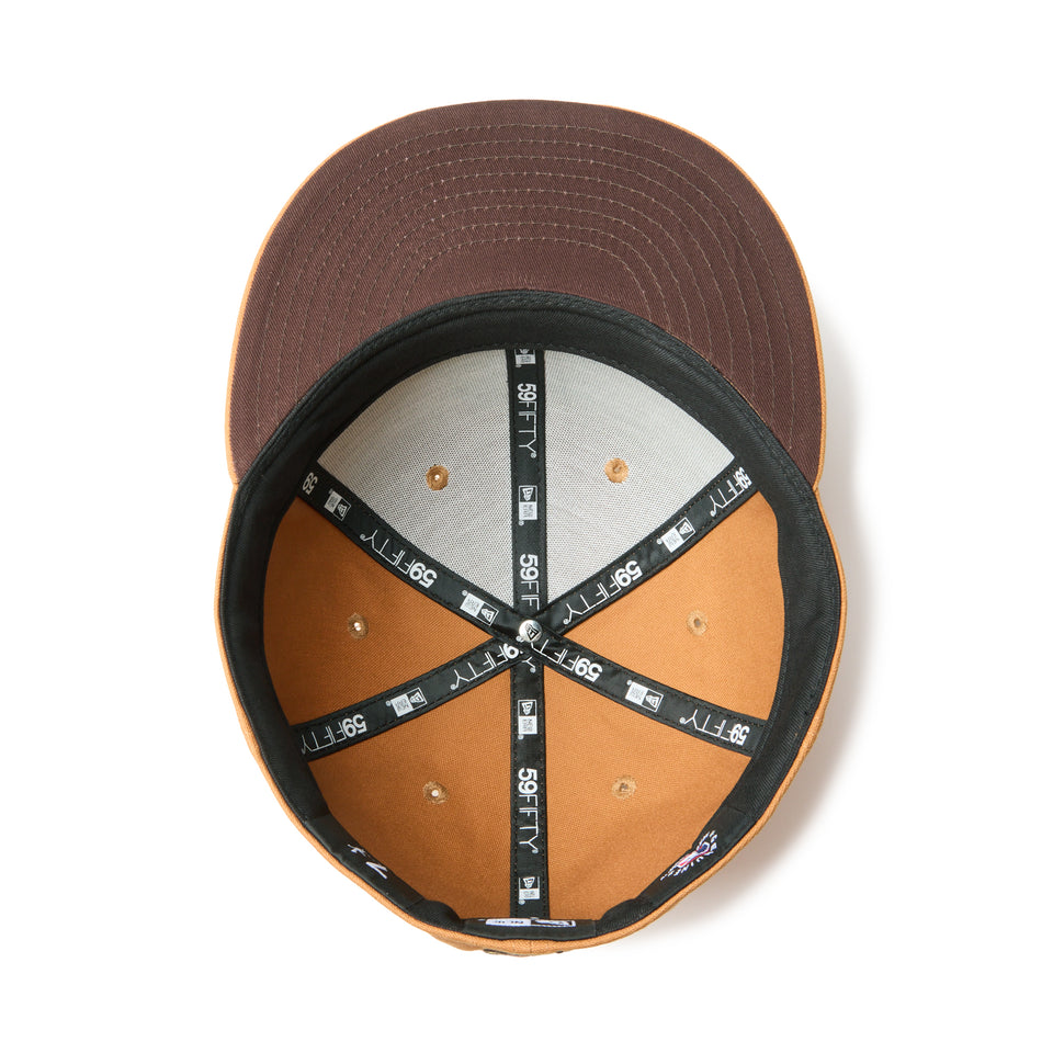 59FIFTY ボルティモア・オリオールズ MLB Duck Canvas ライトブロンズ | NEW ERA ニューエラ公式オンラインストア
