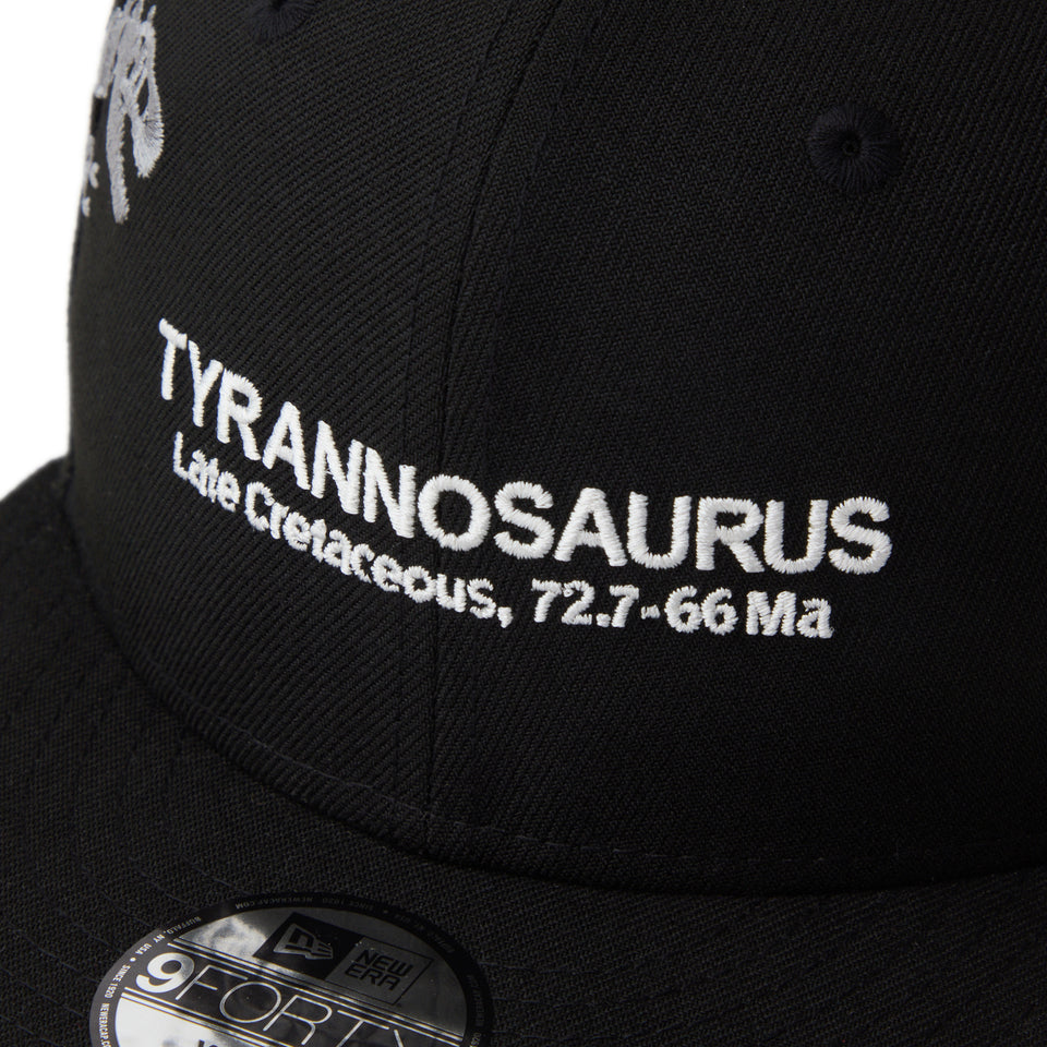 キッズ Youth 9FIFTY Tyrannosaurus ティラノサウルス 化石 ブラック | NEW ERA ニューエラ公式オンラインストア