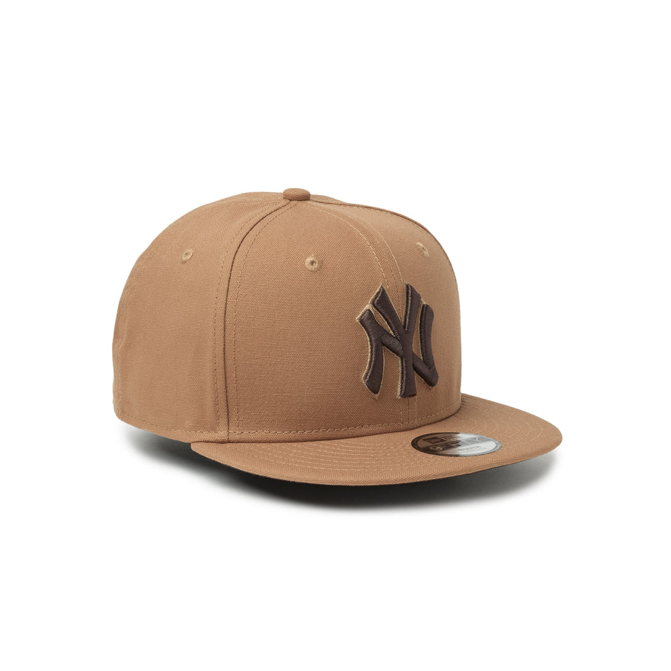 キッズ Youth 9FIFTY ニューヨーク・ヤンキース MLB Duck Canvas ライトブロンズ | NEW ERA ニューエラ公式オンラインストア