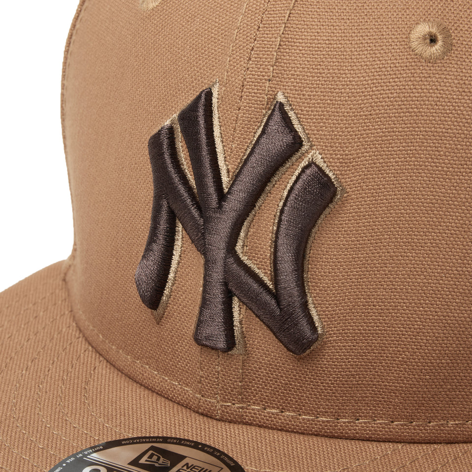キッズ Youth 9FIFTY ニューヨーク・ヤンキース MLB Duck Canvas ライトブロンズ | NEW ERA ニューエラ公式オンラインストア