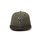 キッズ Youth 9FIFTY ニューヨーク・ヤンキース Camouflage Color ニューオリーブ/ウォルナット | NEW ERA ニューエラ公式オンラインストア