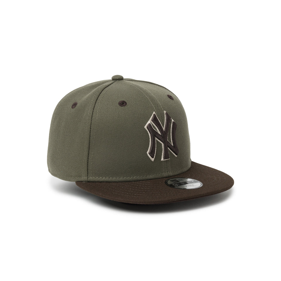 キッズ Youth 9FIFTY ニューヨーク・ヤンキース Camouflage Color ニューオリーブ/ウォルナット | NEW ERA ニューエラ公式オンラインストア