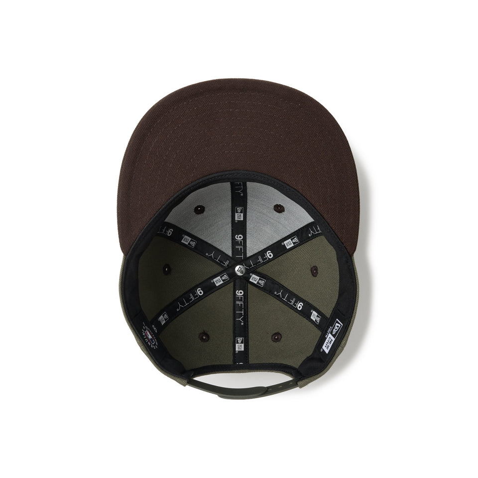 キッズ Youth 9FIFTY ニューヨーク・ヤンキース Camouflage Color ニューオリーブ/ウォルナット | NEW ERA ニューエラ公式オンラインストア