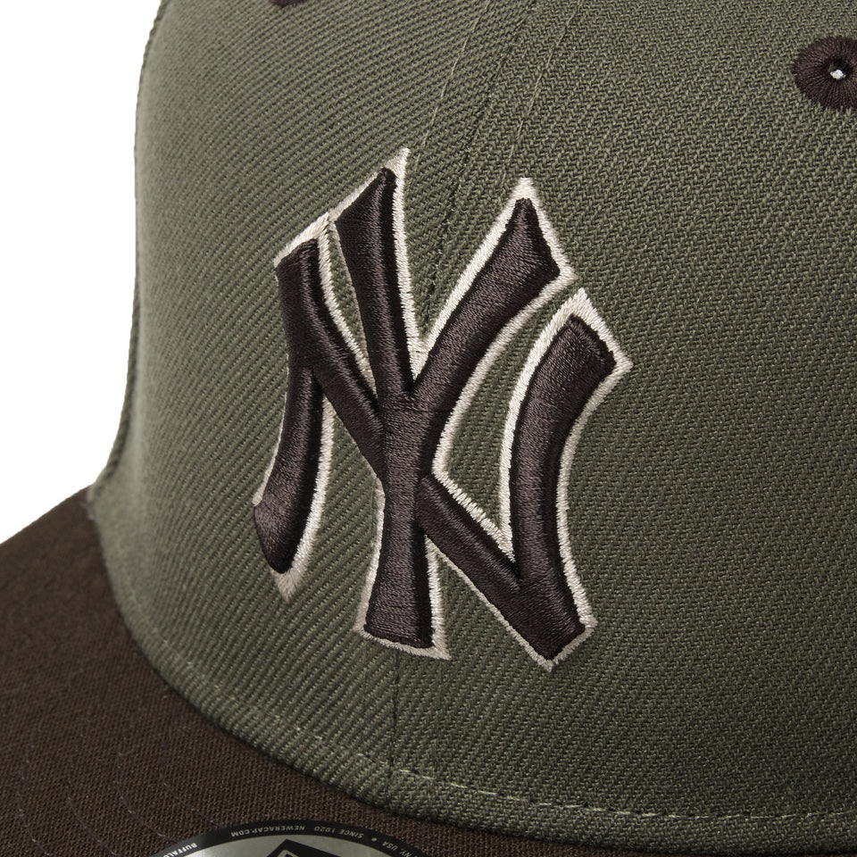 キッズ Youth 9FIFTY ニューヨーク・ヤンキース Camouflage Color ニューオリーブ/ウォルナット | NEW ERA ニューエラ公式オンラインストア