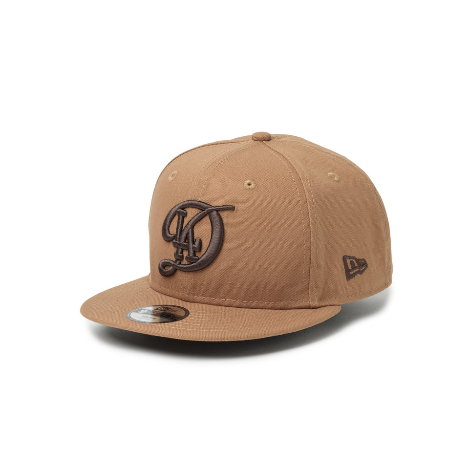 キッズ Youth 9FIFTY ロサンゼルス・ドジャース シティーコネクトロゴ MLB Duck Canvas ライトブロンズ | NEW ERA ニューエラ公式オンラインストア