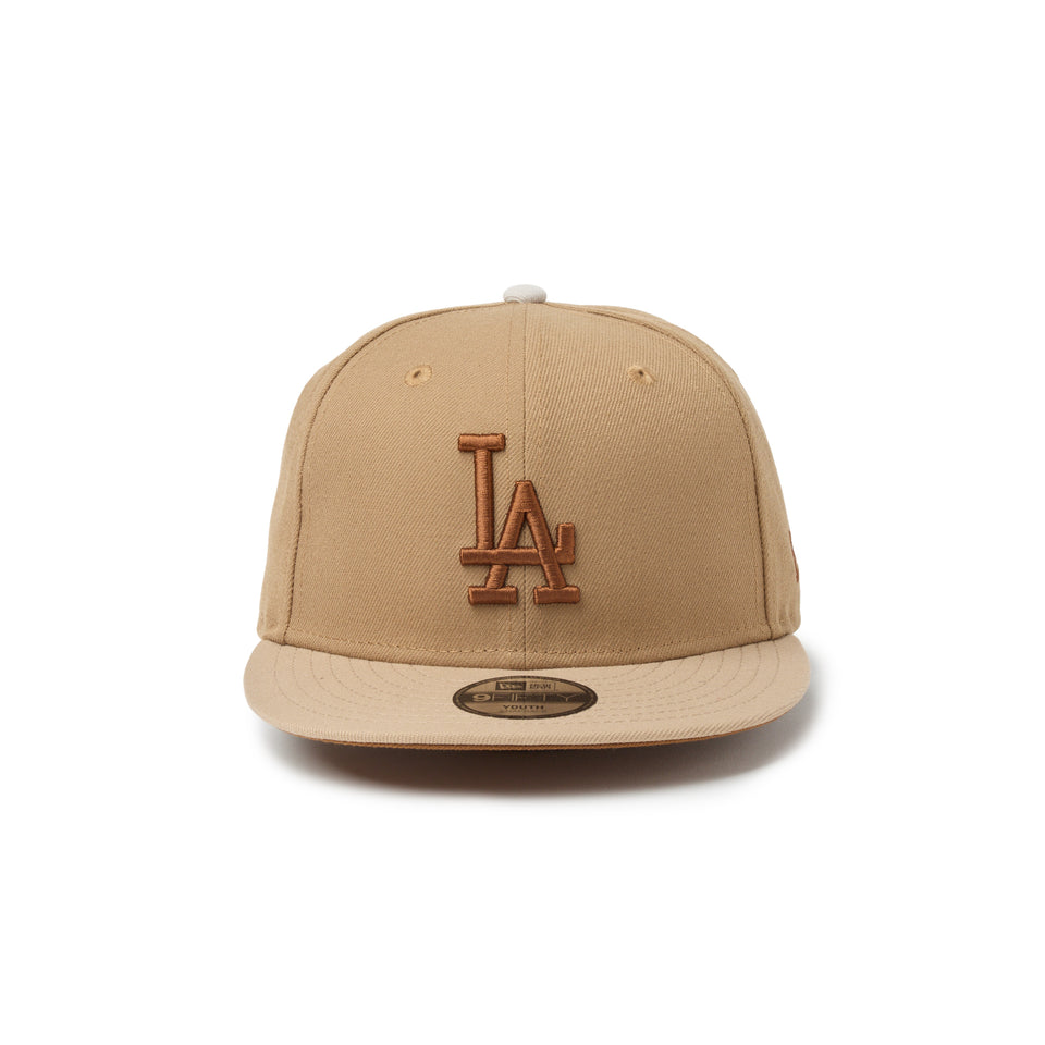 キッズ Youth 9FIFTY ロサンゼルス・ドジャース Camouflage Color カーキ/キャメル/ストーン | NEW ERA ニューエラ公式オンラインストア