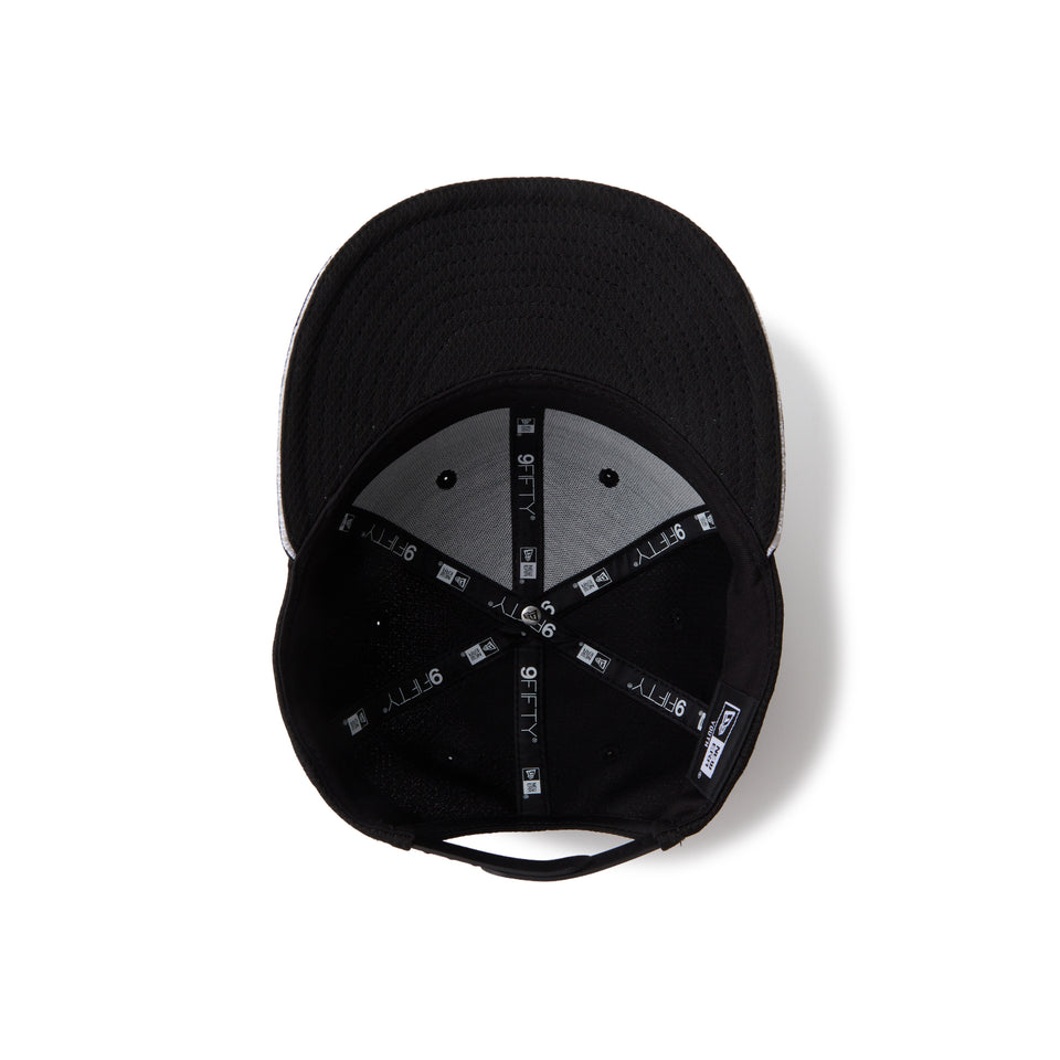 キッズ Youth 9FIFTY Diamond Era GRY サンドイッチバイザー ブラック | NEW ERA ニューエラ公式オンラインストア