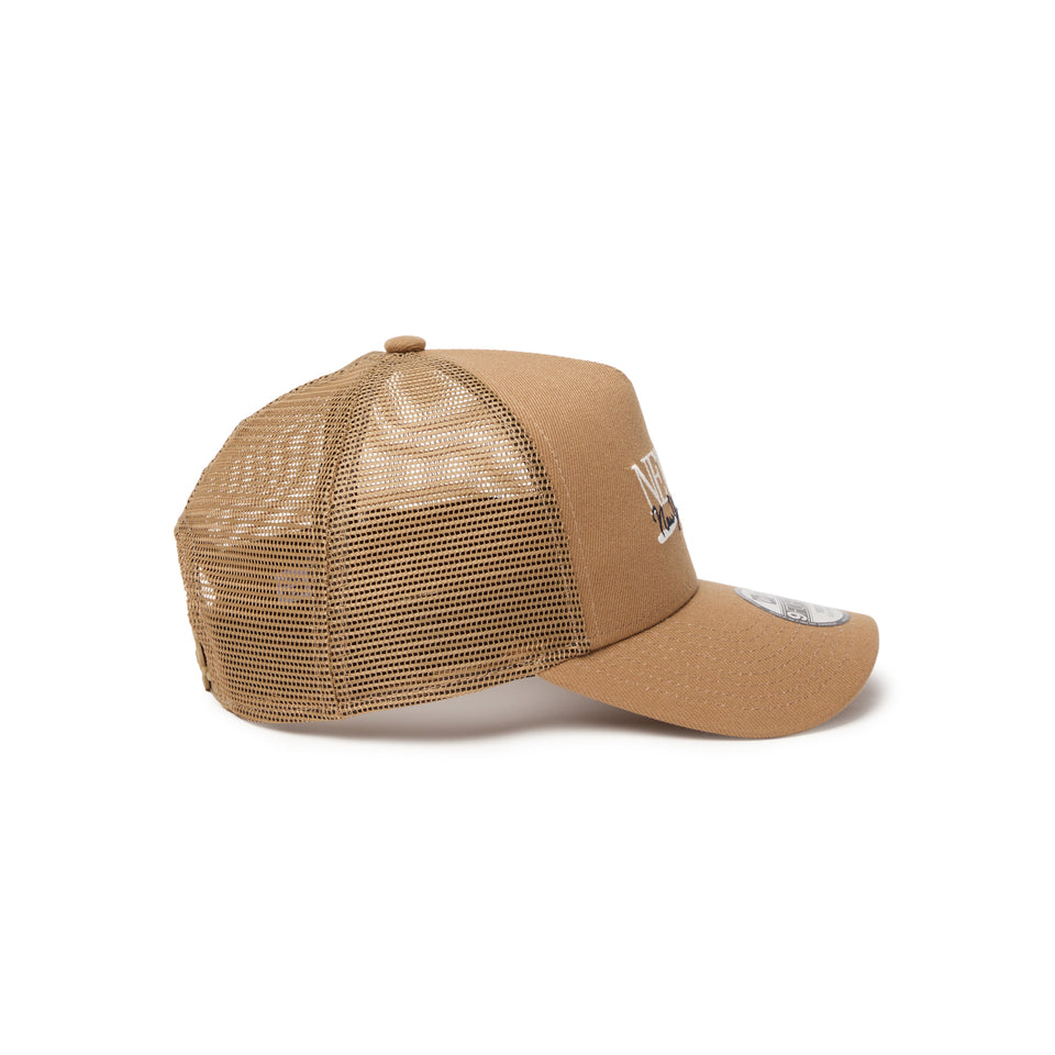 キッズ Youth 9FORTY A-Frame トラッカー Wind Logo カーキ 26SS | NEW ERA ニューエラ公式オンラインストア