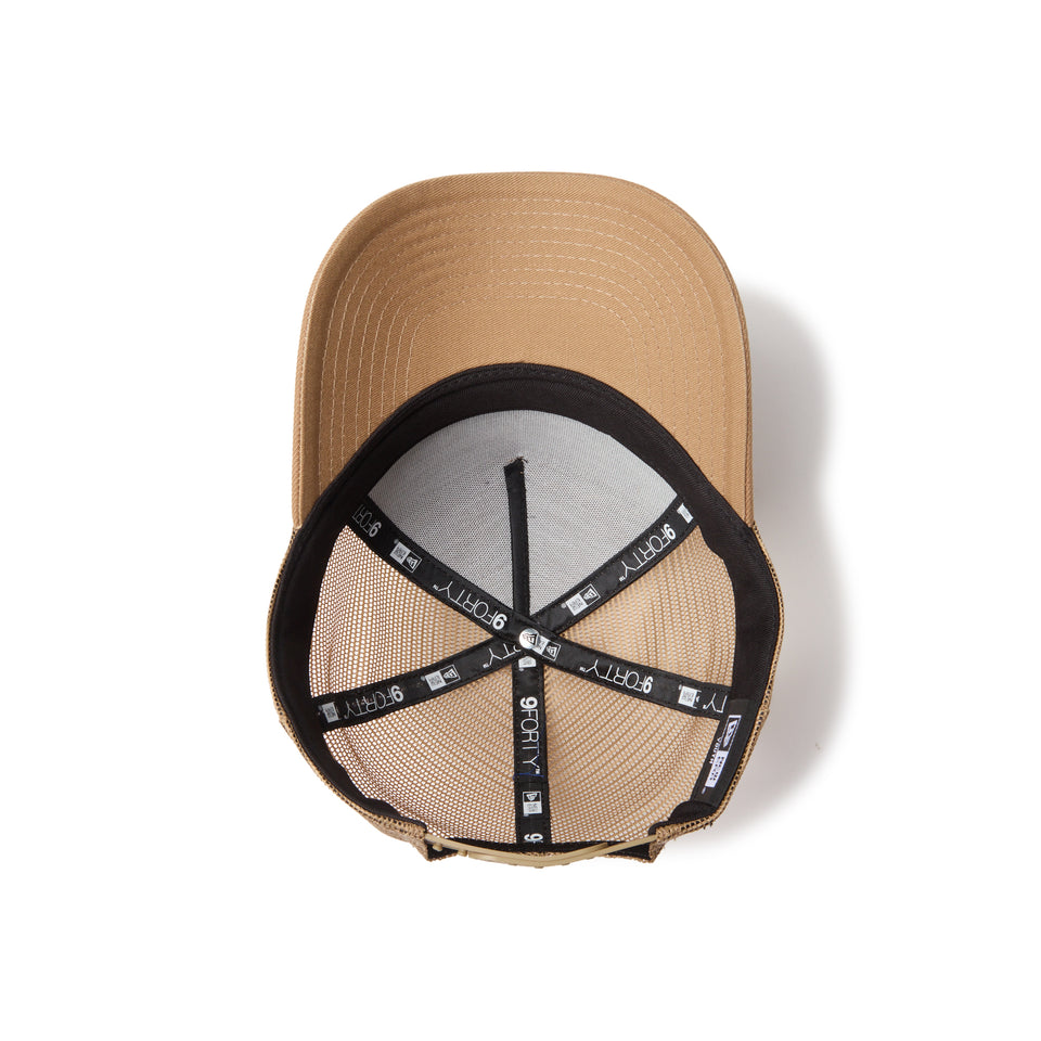 キッズ Youth 9FORTY A-Frame トラッカー Wind Logo カーキ 26SS | NEW ERA ニューエラ公式オンラインストア