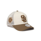 キッズ Youth 9FORTY A-Frame トラッカー サンディエゴ・パドレス MLB Side Patch ストーン/モス | NEW ERA ニューエラ公式オンラインストア