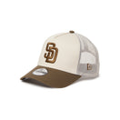 キッズ Youth 9FORTY A-Frame トラッカー サンディエゴ・パドレス MLB Side Patch ストーン/モス | NEW ERA ニューエラ公式オンラインストア