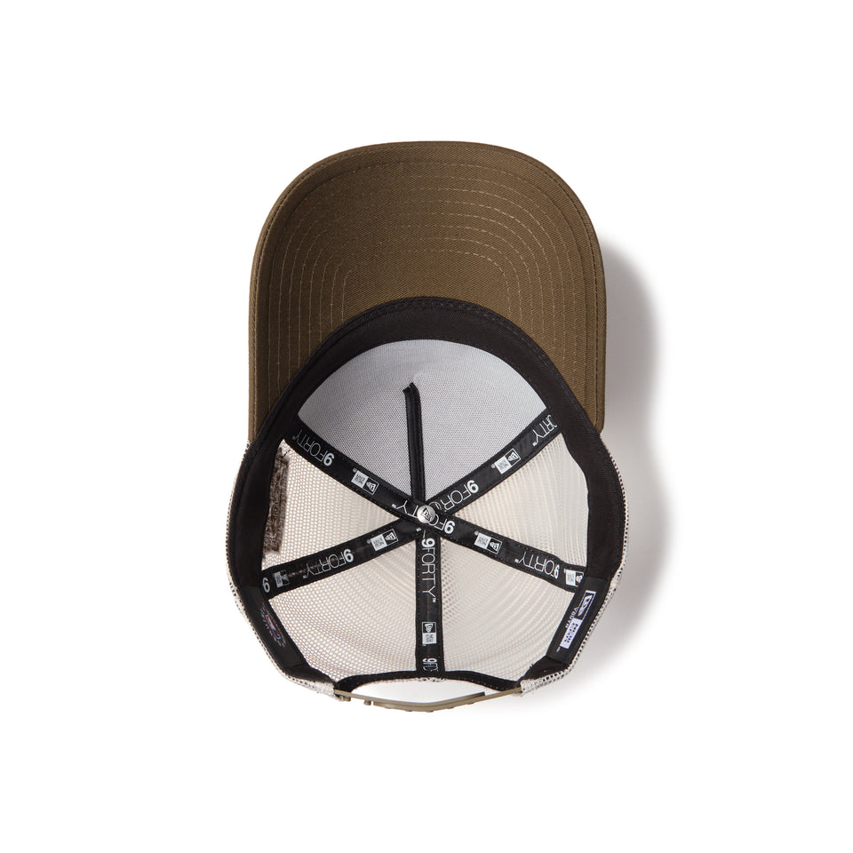 キッズ Youth 9FORTY A-Frame トラッカー サンディエゴ・パドレス MLB Side Patch ストーン/モス | NEW ERA ニューエラ公式オンラインストア