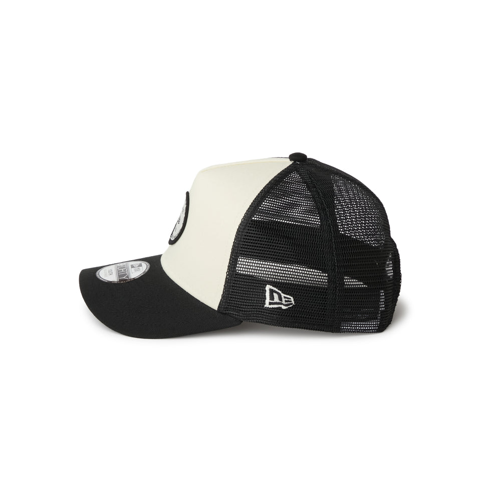 キッズ Youth 9FORTY A-Frame トラッカー Round Patch クロームホワイト/ブラック | NEW ERA ニューエラ公式オンラインストア
