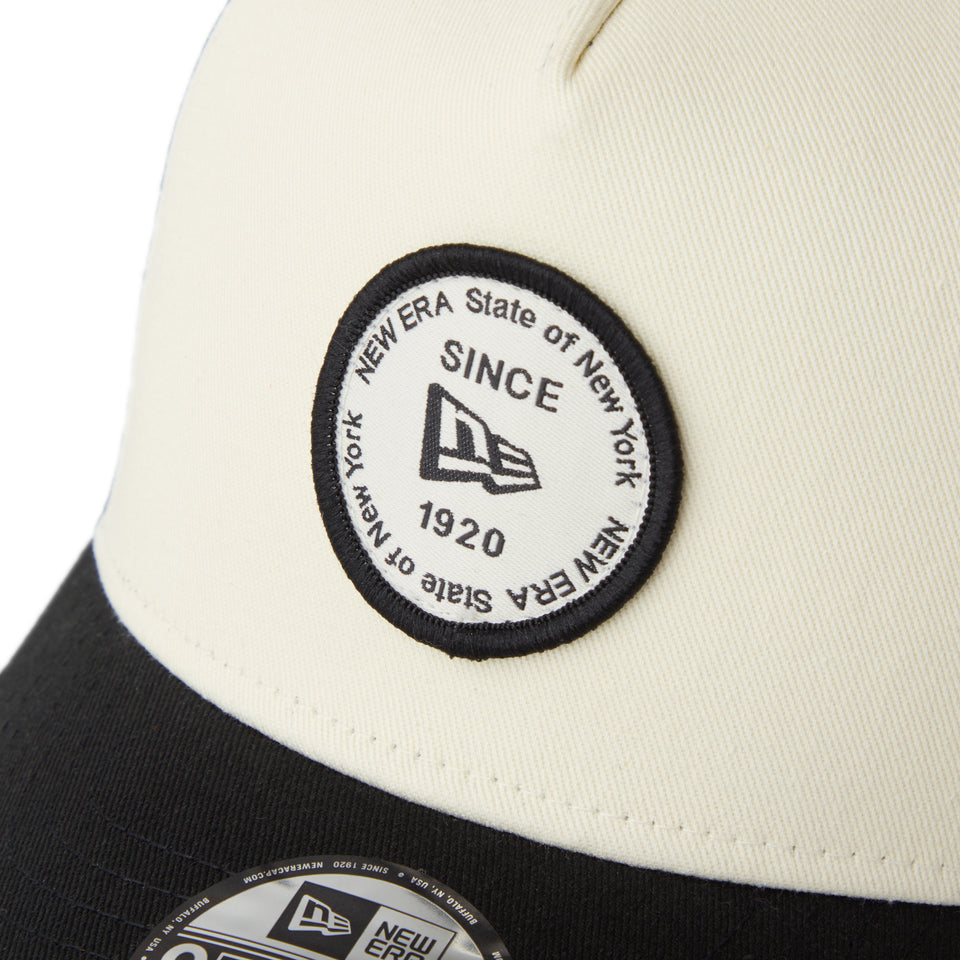 キッズ Youth 9FORTY A-Frame トラッカー Round Patch クロームホワイト/ブラック | NEW ERA ニューエラ公式オンラインストア